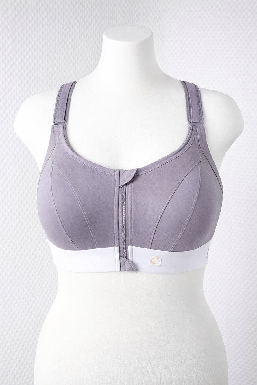 Shefit Ultimate Purple White Sports Bra High Supportive Lift Luxe 5 48